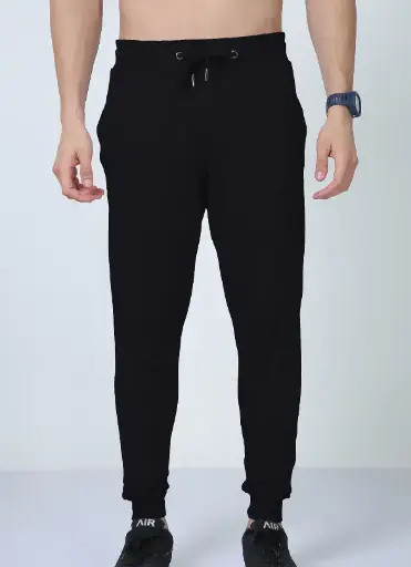 Classic Men's Black Joggers