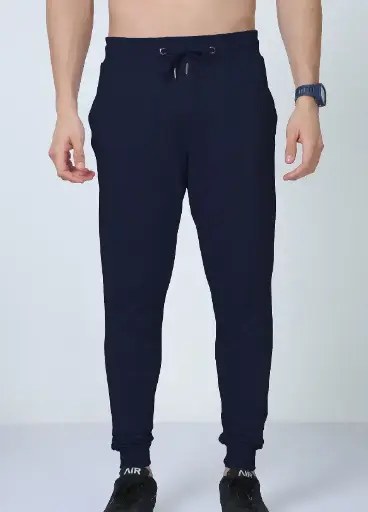 Navy Men's Joggers – Classic Comfort & Style